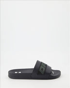 Chaussures ouvertes Claquettes Industrial Off-White Noir Homme