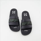 Chaussures ouvertes Claquettes Industrial Off-White Noir Homme