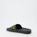 Chaussures ouvertes Claquettes Industrial Off-White Noir Homme