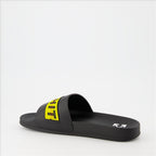 Chaussures ouvertes Claquettes Industrial Off-White Noir Homme