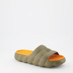 Chaussures ouvertes Claquettes Lilo Moncler Kaki Homme