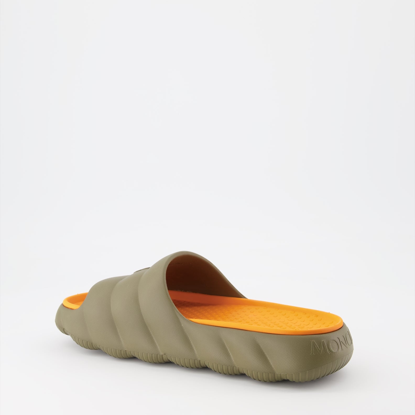 Offene schuhe Claquettes Lilo Moncler Khaki Homme