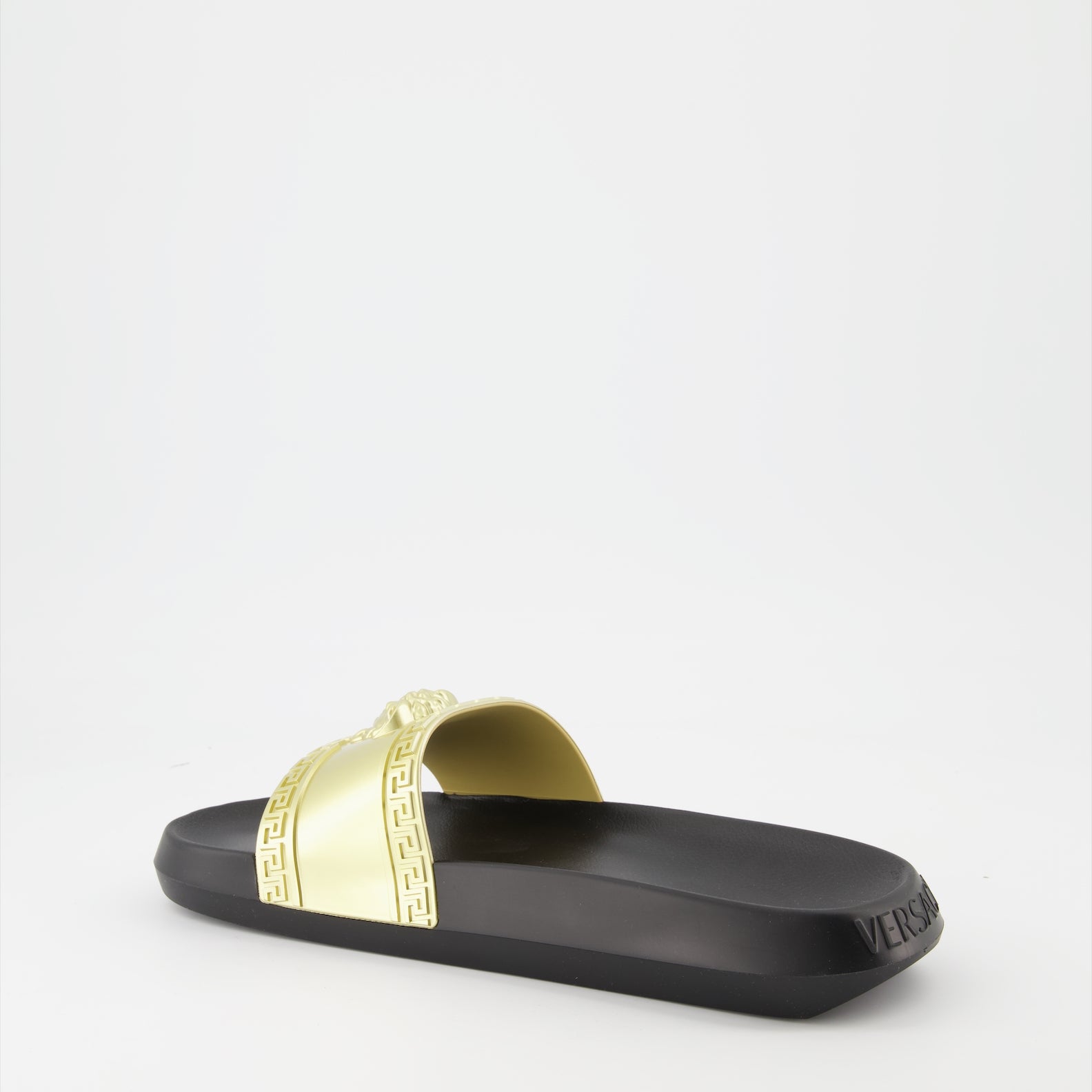 Open shoes Medusa Head Slides Versace Gold Man