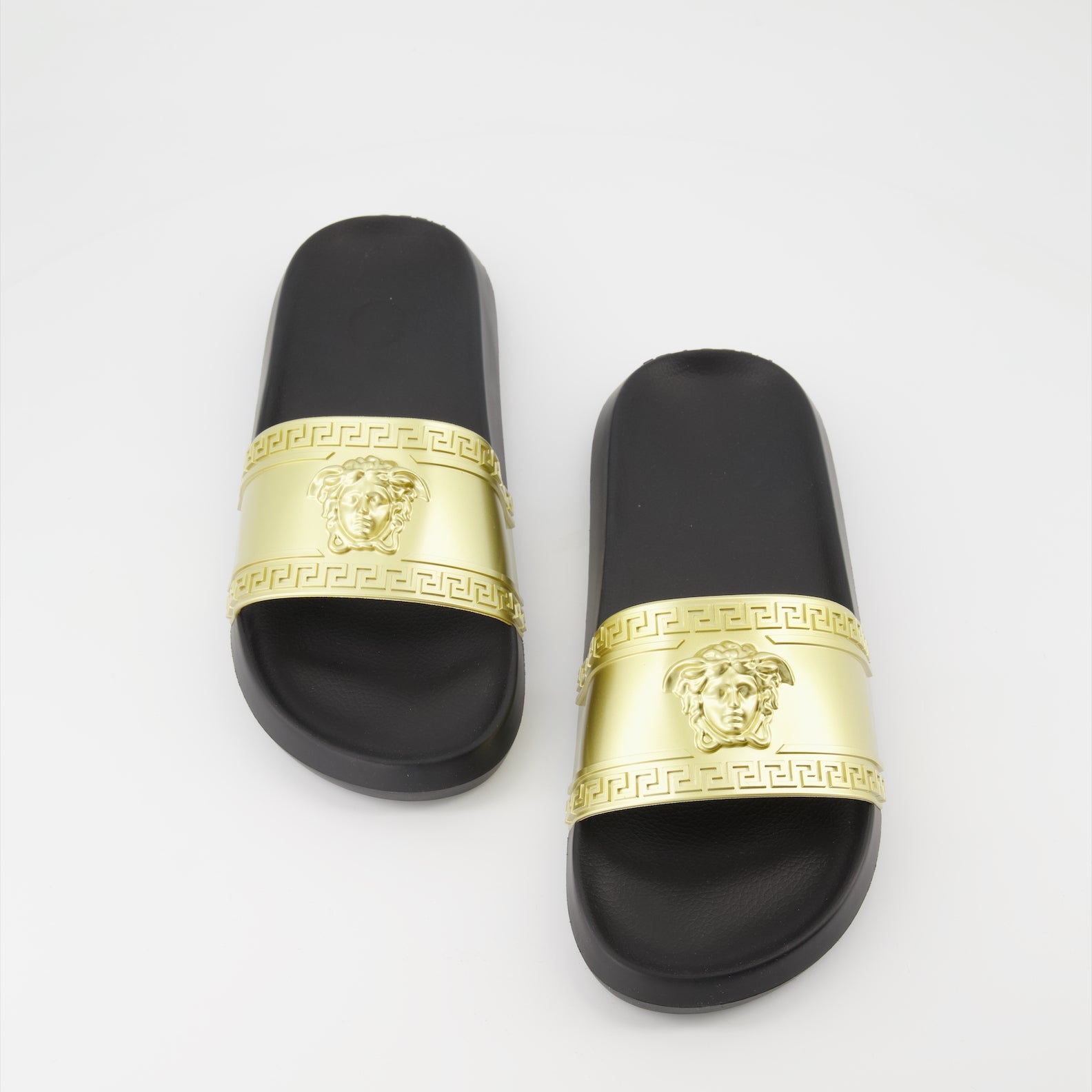 Open shoes Medusa Head Slides Versace Gold Man