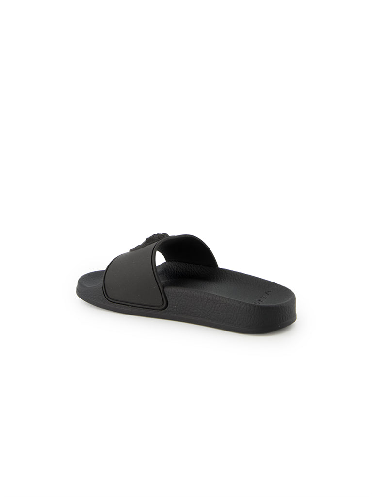 Schuhe Claquettes Medusa Versace Schwarz Kinder