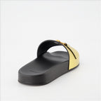 Sapatos abertos Claquettes Medusa Versace Ouro Femme