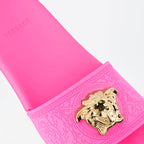 Scarpe aperte Claquettes Medusa Versace Rosa Femme