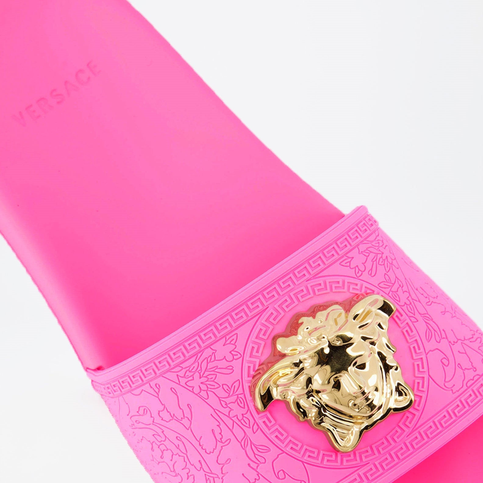 Offene schuhe Claquettes Medusa Versace Rosa Femme