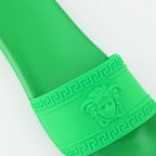 Open shoes Medusa Slides Versace Green Man