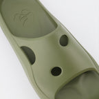 Open shoes Meteor Slides Off-White Green Man