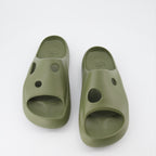 Open shoes Meteor Slides Off-White Green Man