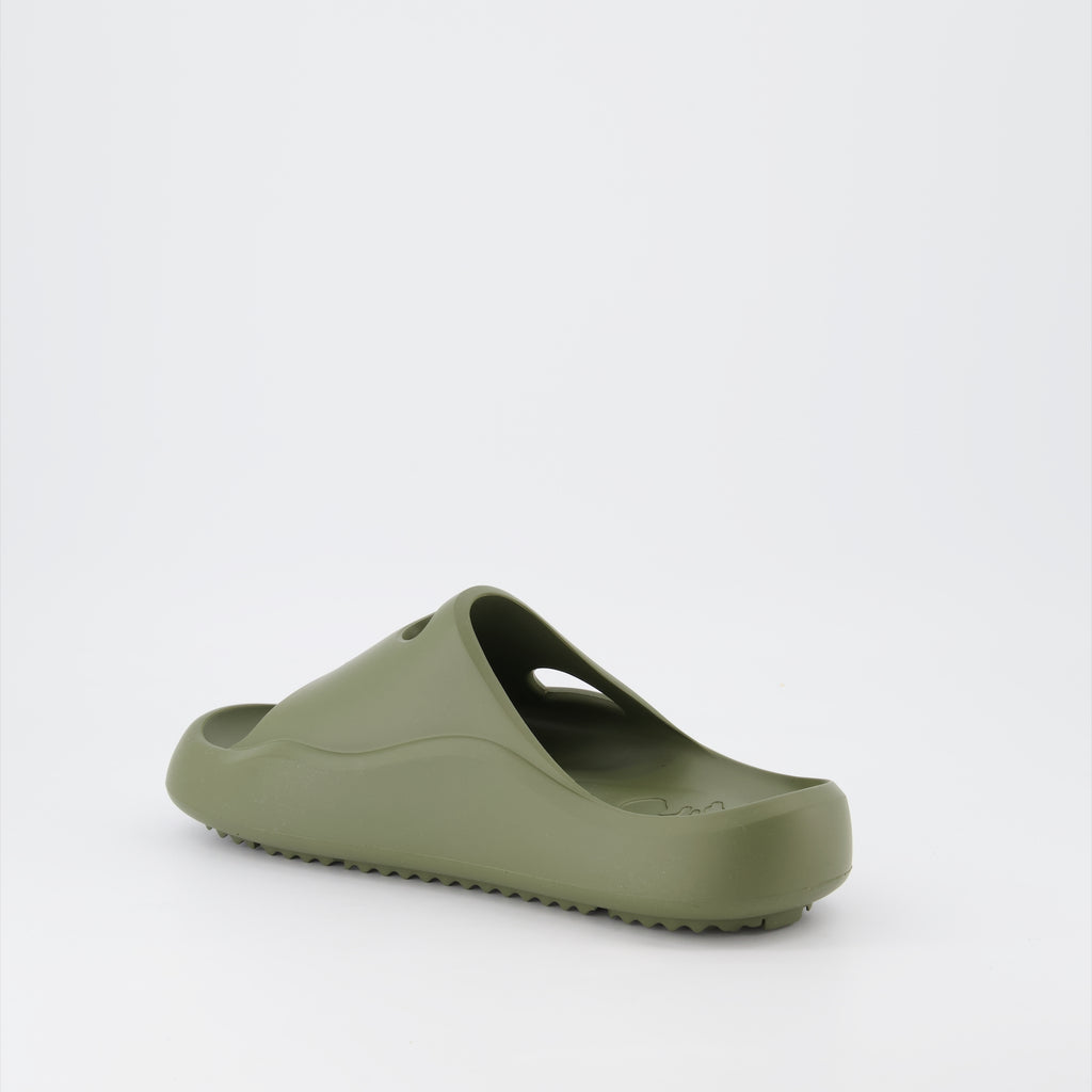 Open shoes Meteor Slides Off-White Green Man