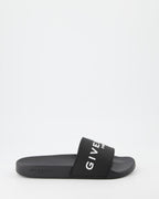 Scarpe aperte Claquettes à logo Givenchy Nero Homme