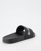 Scarpe aperte Claquettes à logo Givenchy Nero Femme