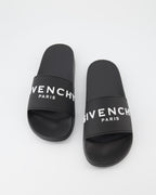 Scarpe aperte Claquettes à logo Givenchy Nero Homme