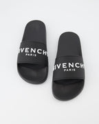 Scarpe aperte Claquettes à logo Givenchy Nero Femme