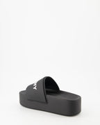 Compensées et plateformes Claquettes à plateforme Givenchy Noir Femme