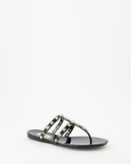 Open shoes Rockstud slides Valentino Garavani Black Women
