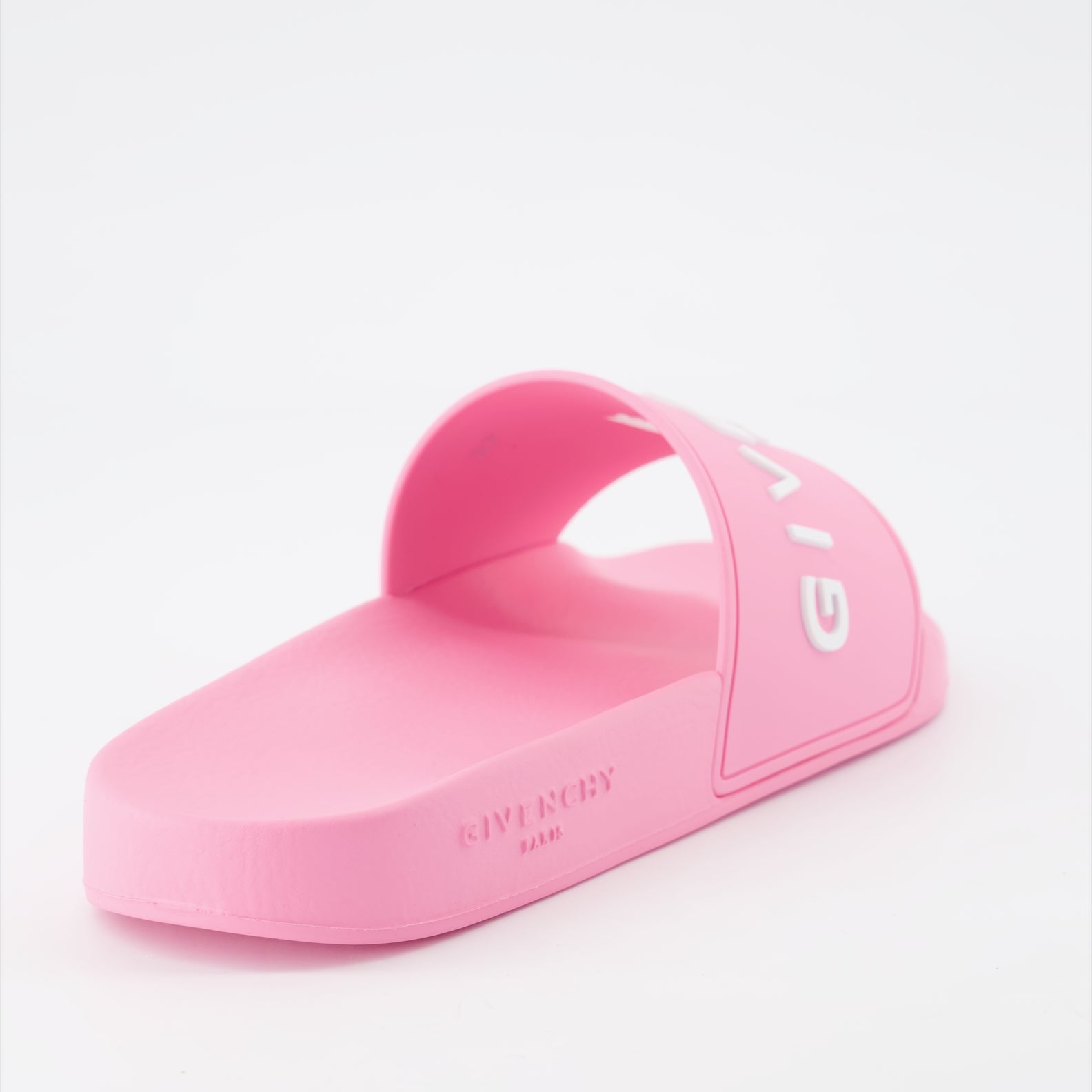 Chaussures ouvertes Claquettes à logo Givenchy Rose Femme