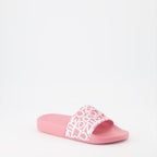 Open shoes Jeanne slides Moncler Pink Women