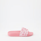Open shoes Jeanne slides Moncler Pink Women