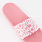 Open shoes Jeanne slides Moncler Pink Women