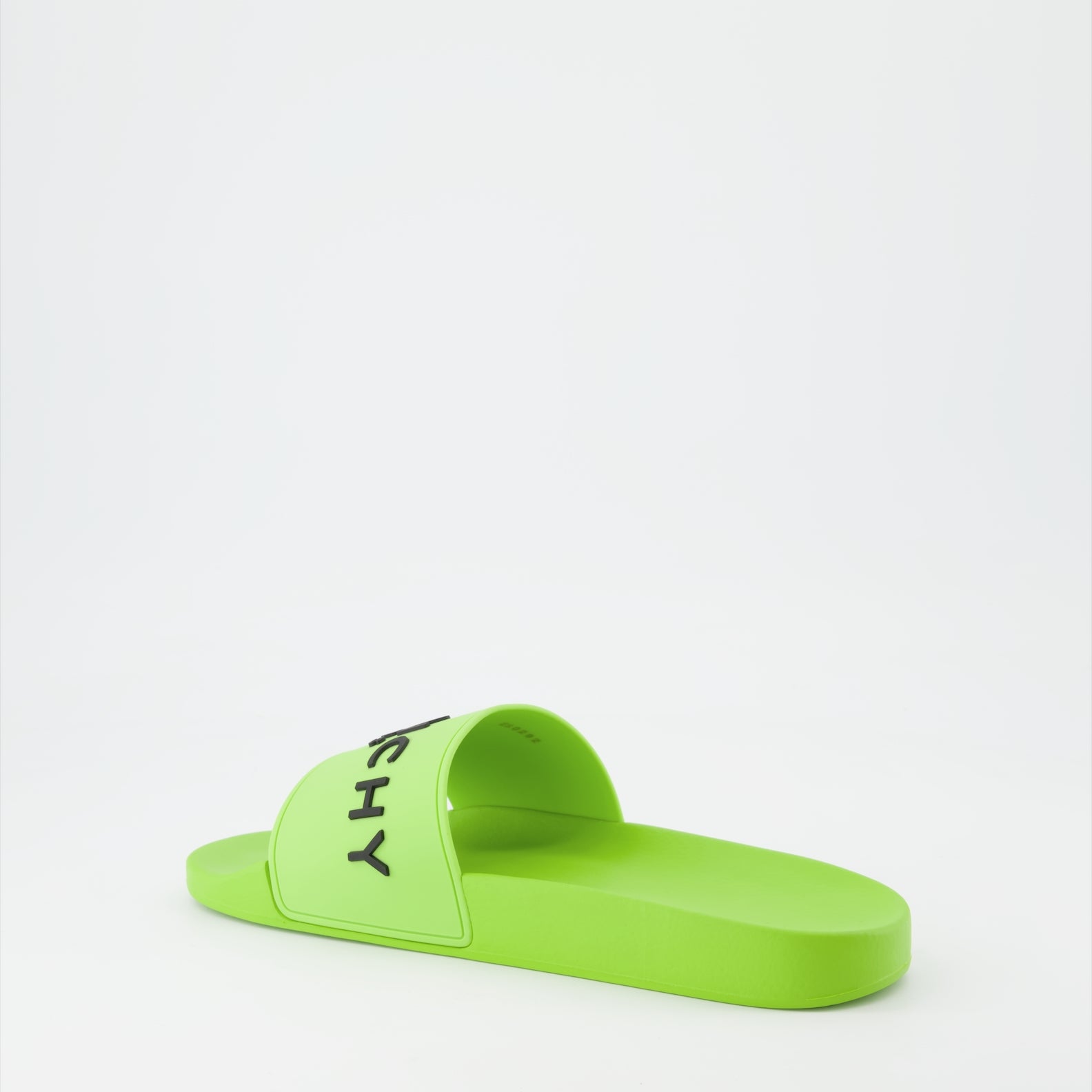Open shoes Logo slides Givenchy Green Man
