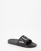 Open shoes VLTN slides Valentino Garavani Black Man