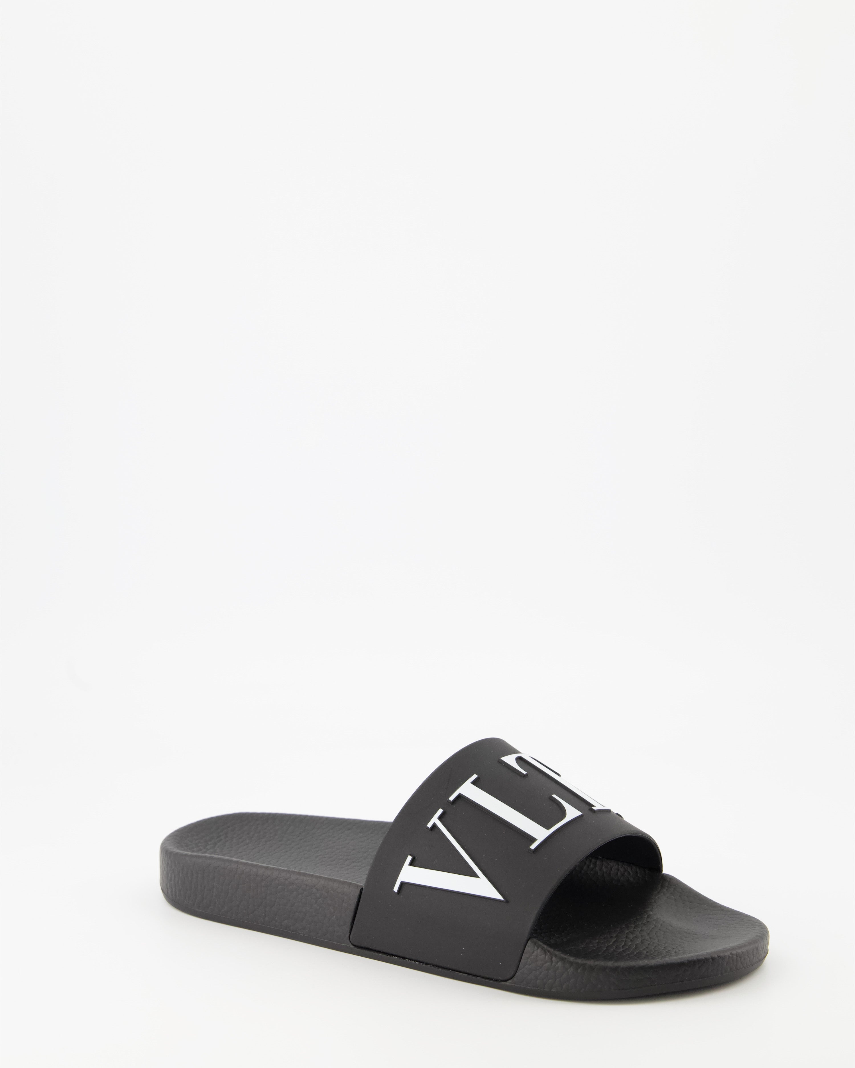 Open shoes VLTN slides Valentino Garavani Black Man