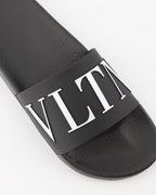 Open shoes VLTN slides Valentino Garavani Black Man
