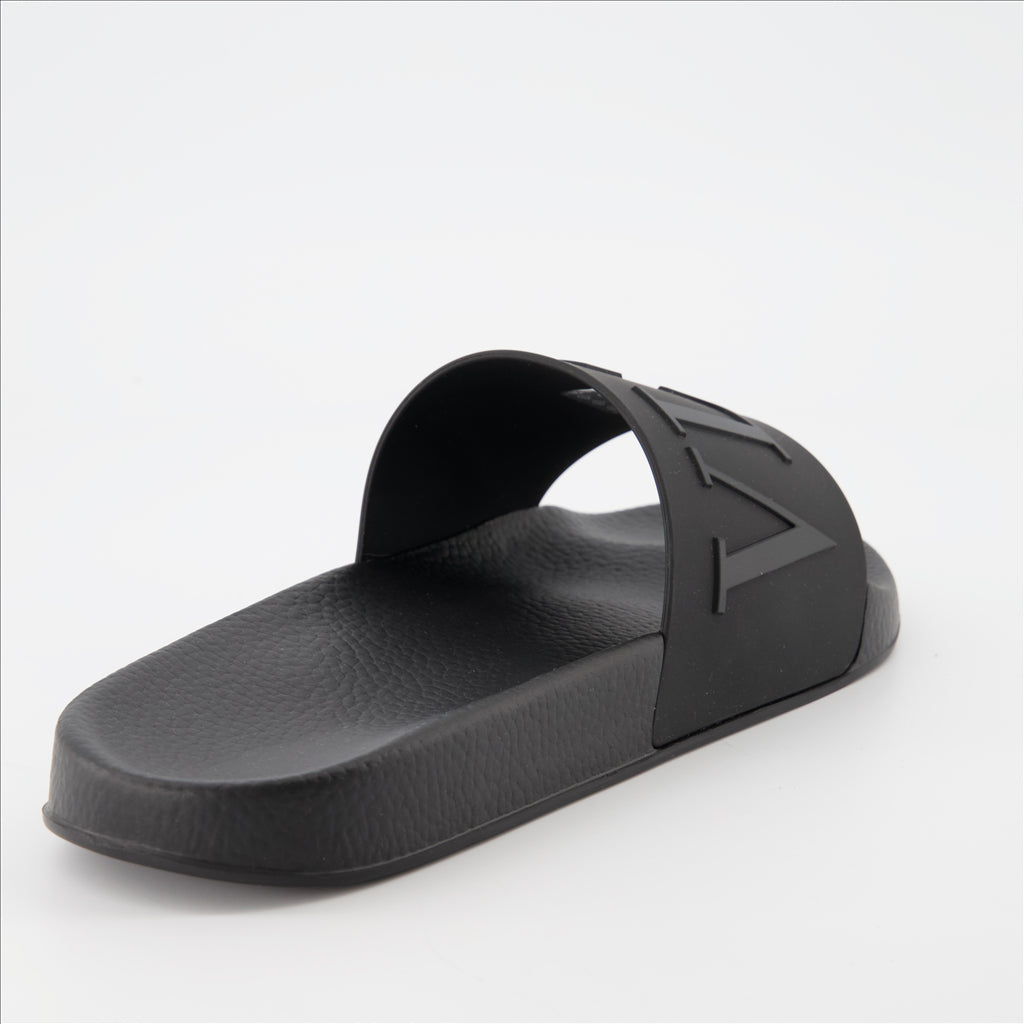 Open shoes VLTN slides Valentino Garavani Black Man