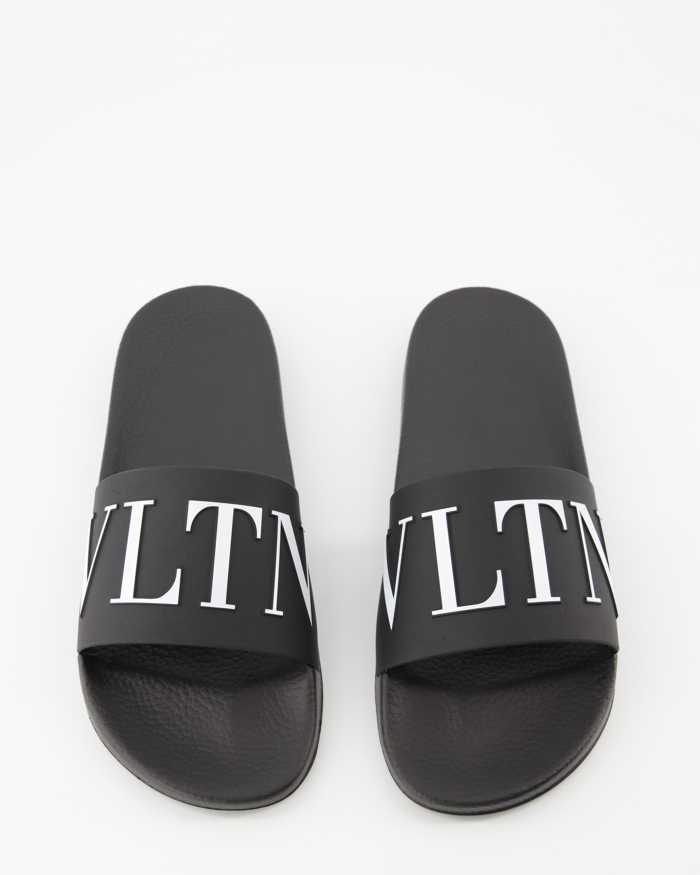 Open shoes VLTN slides Valentino Garavani Black Man