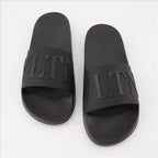 Open shoes VLTN slides Valentino Garavani Black Man