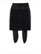 Ropa interior y homewear Collant Greca Signature Versace Negro Femme