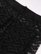 Ropa interior y homewear Collant Greca Signature Versace Negro Femme