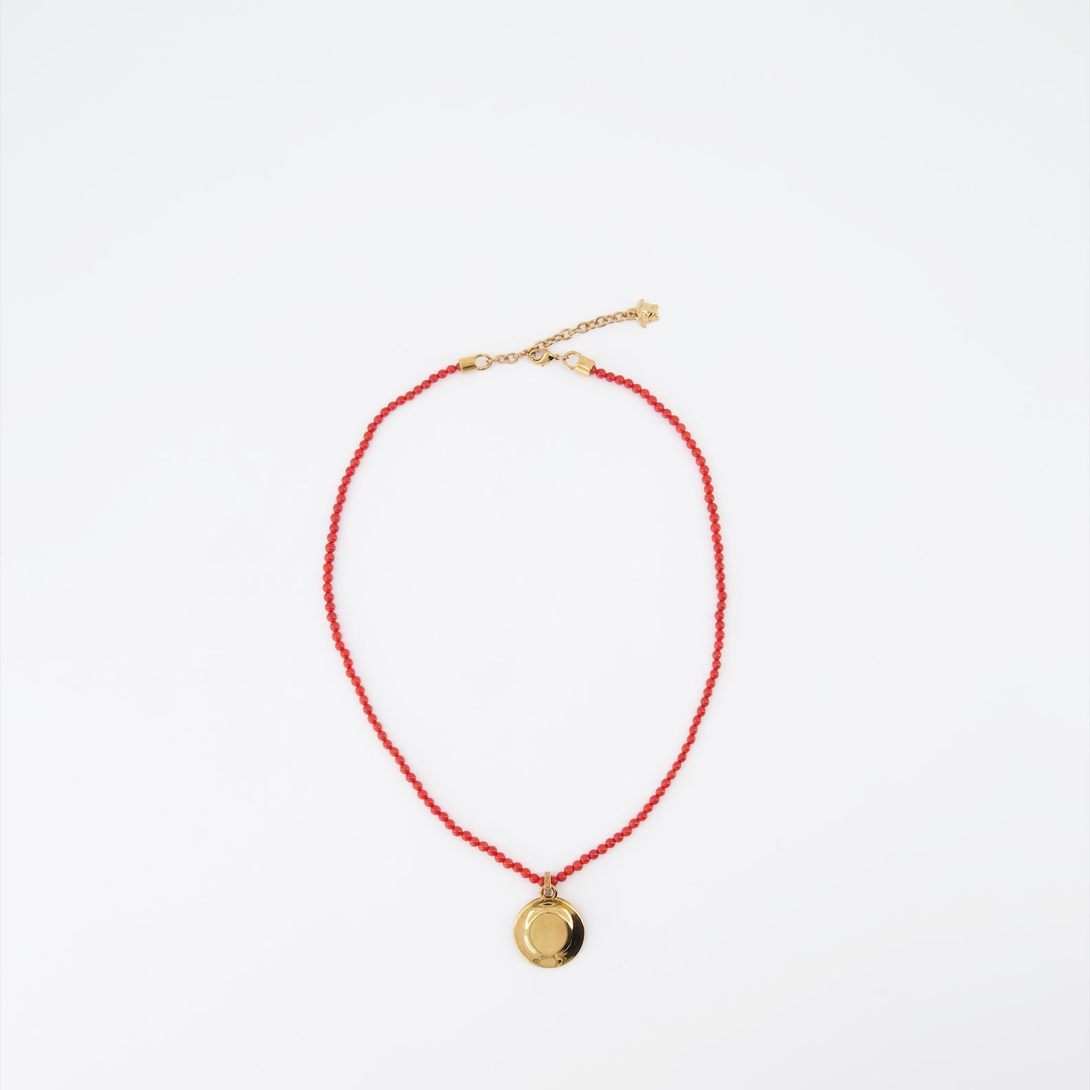 Gioielli Collier Medusa Versace Rosso Unisex