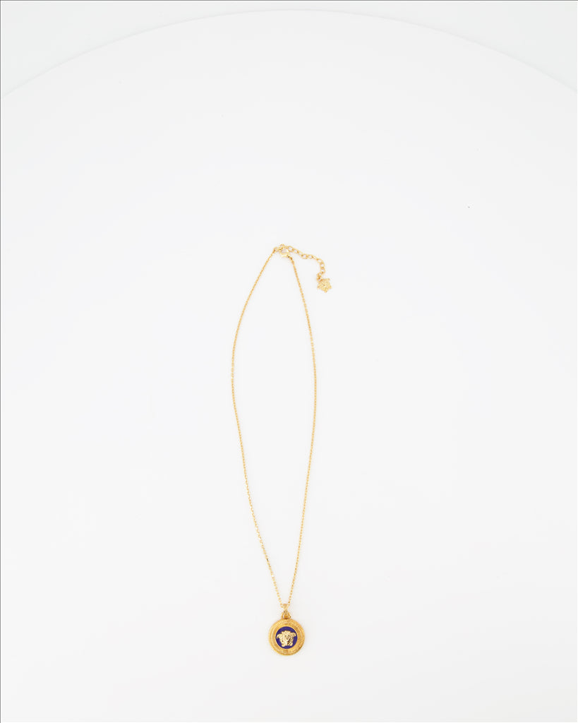 Bijoux Collier Medusa Versace Doré Femme