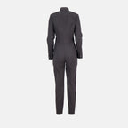 Jumpsuits and matching sets Poplin jumpsuit Prada Gray Women