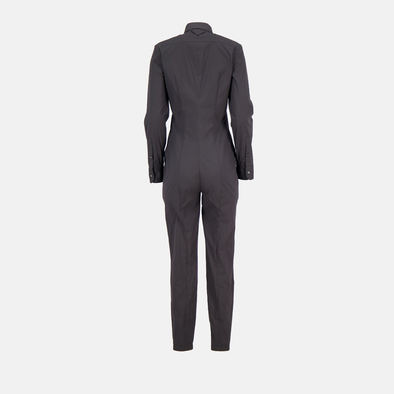 Jumpsuits and matching sets Poplin jumpsuit Prada Gray Women