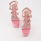 Compensées Rockstud roses