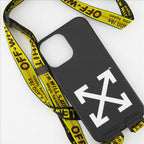Lifestyle Arrow iPhone Case Off-White Black Unisex