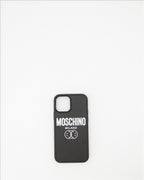 Lifestyle Coque IPhone à logo et Femme Noir Moschino Noir Unisexe