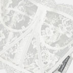 Corset en dentelle blanc