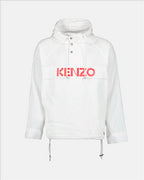 Chaquetas Coupe-vent à logo Kenzo Blanco Homme