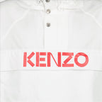 Chaquetas Coupe-vent à logo Kenzo Blanco Homme