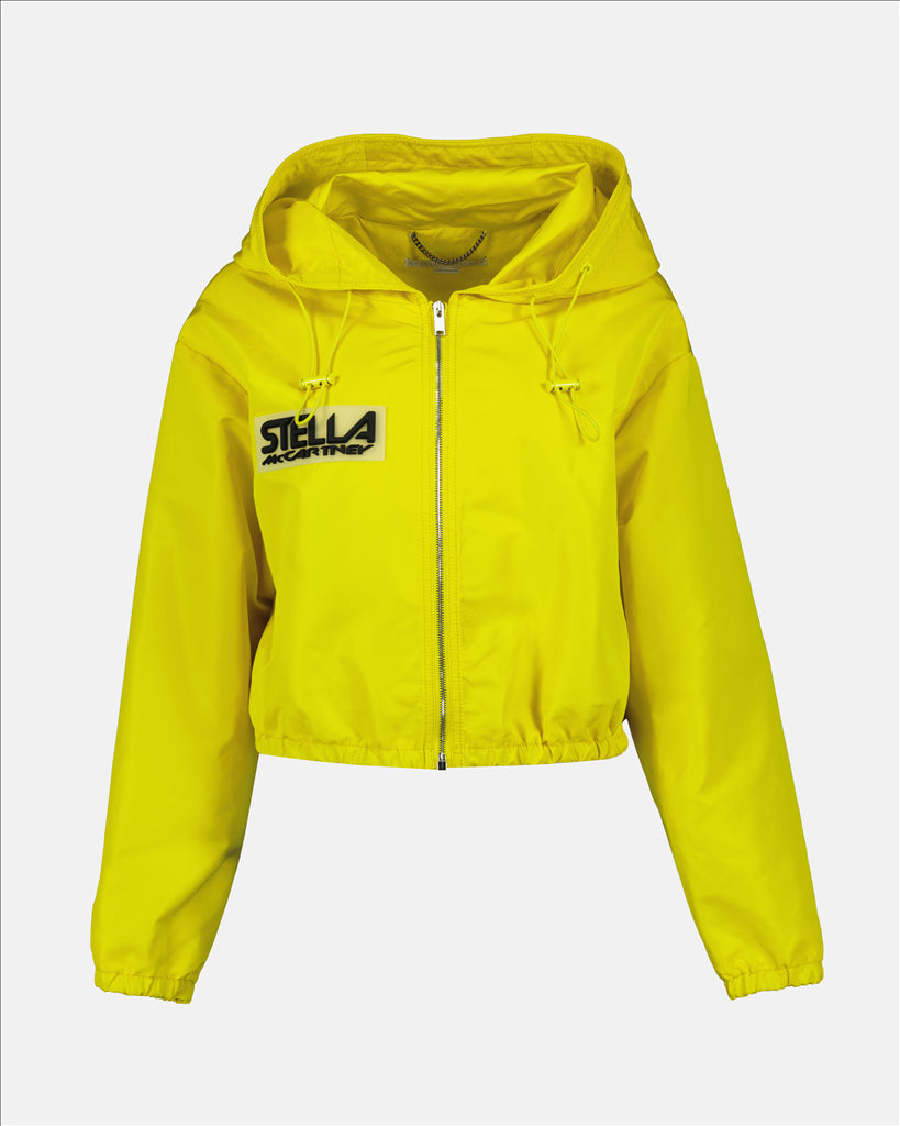 Jacken Coupe-vent à logo Stella McCartney Gelb Femme