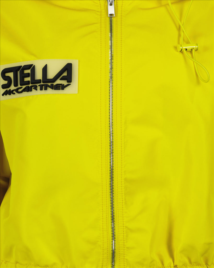 Chaquetas Coupe-vent à logo Stella McCartney Amarillo Femme
