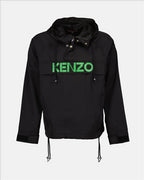 Vestes Coupe-vent à logo Kenzo Noir Homme