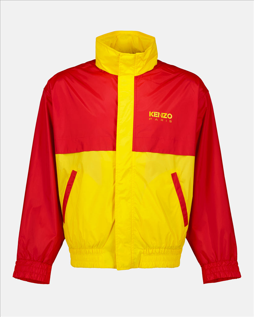 Chaquetas Coupe-vent bicolore Kenzo Amarillo Homme