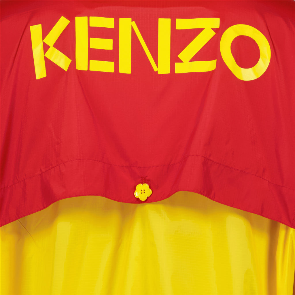 Chaquetas Coupe-vent bicolore Kenzo Amarillo Homme